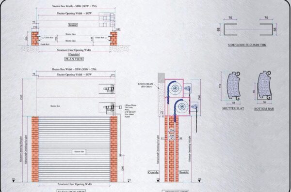 Insulated Fire Rated Roller Shutter
